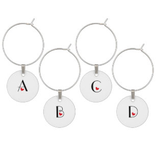 Personalized Name Wine Charm