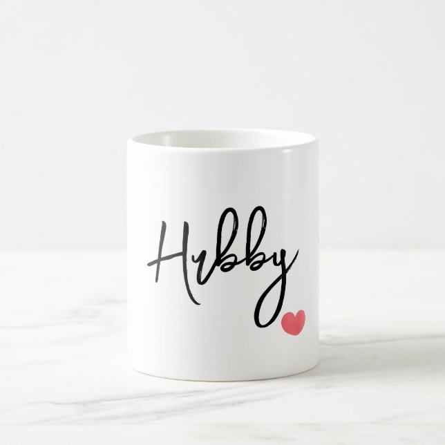 Personalized Name with Heart Custom Gift  Coffee Mug (Center)