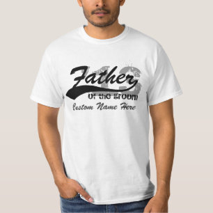 Personalized Name & Year Father of the Groom Shirt