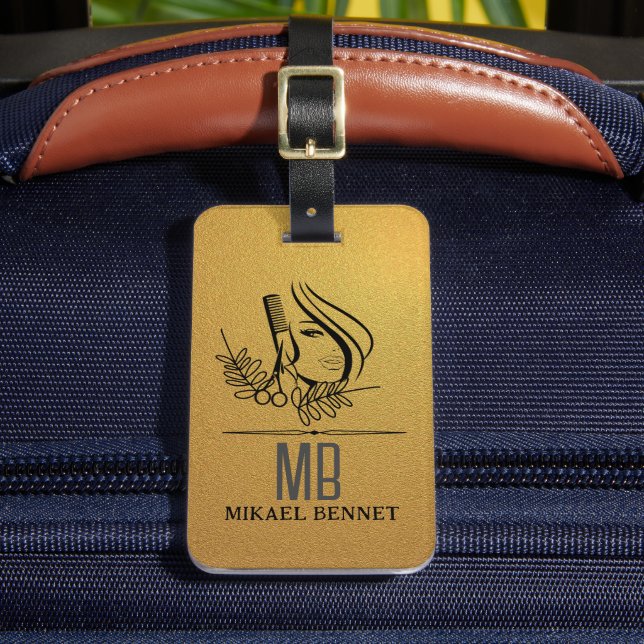 personalized names luggage tag (Front Insitu 2)