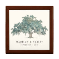 Personalized Names Oak Tree Wedding Keepsake