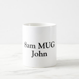 Personalized names on Coffee Mug. Office drinking  Mug