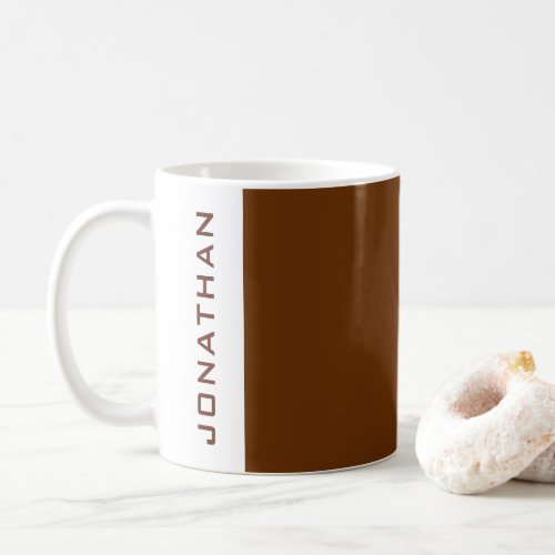 Personalized Names Template Modern Minimalist Coffee Mug