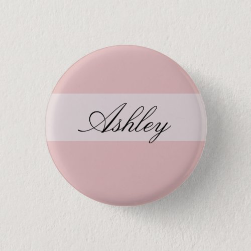 Personalized Nametag Button