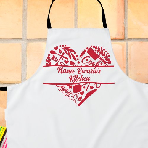 Personalized Nana All_Over Print Apron