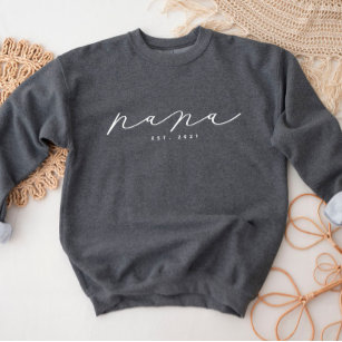 Personalized Nana Grandma Sweatshirt