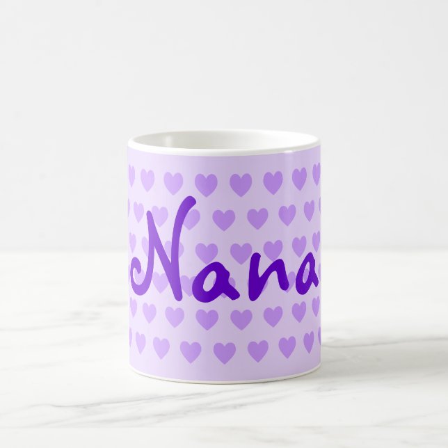 Personalized Nana in Purple Coffee Mug (Center)