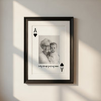 Personalized Nana Photo Ace of Spades Custom