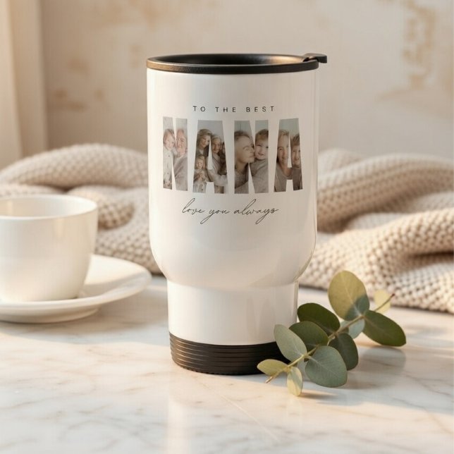 Personalized NANA Photo | Custom Love You Always Travel Mug (Creator Uploaded)