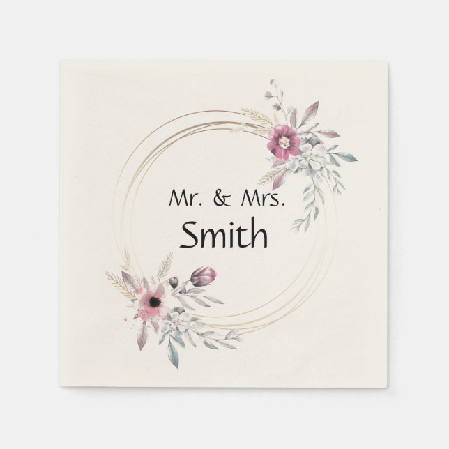 Personalized Napkins (Front)