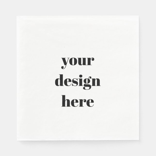 Personalized  napkins (Front)