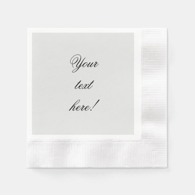 Personalized Napkins (Front)