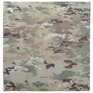 Personalized Napkins Army OCP Camo Uniform Camofla