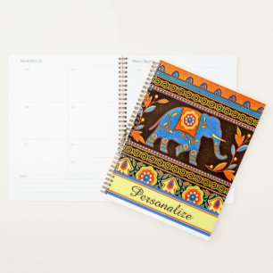 Personalized Native elephant Planner