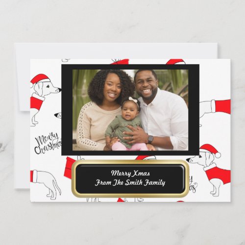 Personalized Nativity Christian Christmas Card