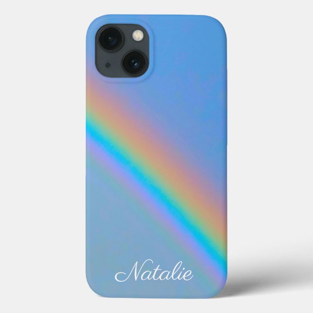 Personalized natural real rainbow Case-Mate iPhone Case (Back)
