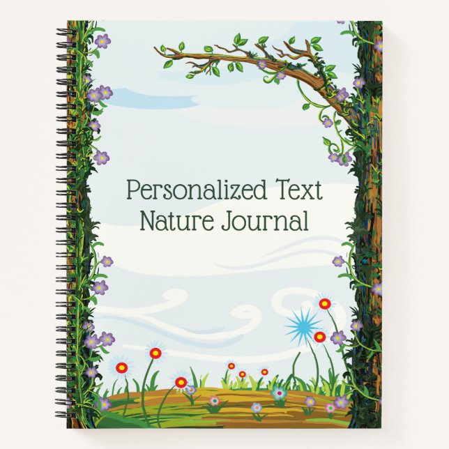 Personalized nature Journal (Front)