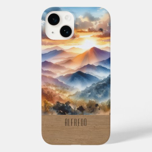 Personalized nature phone case