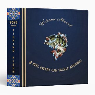 Personalized Nautical Album 3 Ring Binder