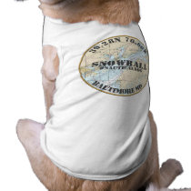 Personalized Nautical Dog Baltimore Maryland Tee