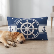 Personalized Nautical Navy Blue Anchor