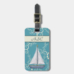 Personalized Nautical Sailboat Luggage Tag at Zazzle