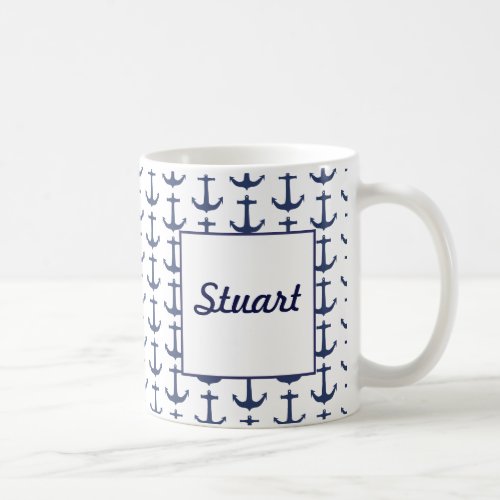Personalized Nautical Theme Mug