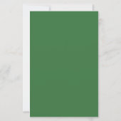 Personalized Navy Green Science School Cover (Back)