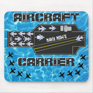 Personalized Navy Now's Aircraft Carrier 2.0 Mouse Pad