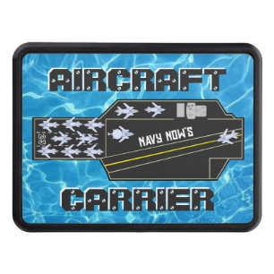 Personalized Navy Now's Aircraft Carrier Striker Hitch Cover