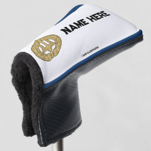 Personalized Navy Themed Golf Putter Cover