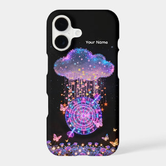 Personalized Neon Darts Player iPhone 17 Case