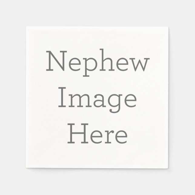 Paper Napkins, Standard Cocktail (Front)