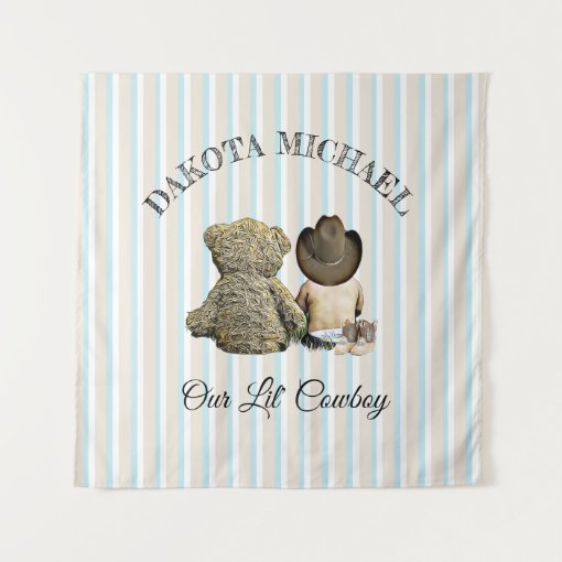 Personalized New Baby Nursery Tapestry Zazzle