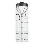 Personalized New Doctor White Coat Ceremony Thermal Tumbler at Zazzle