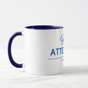 Personalized New Flight Attendant Gift Mug