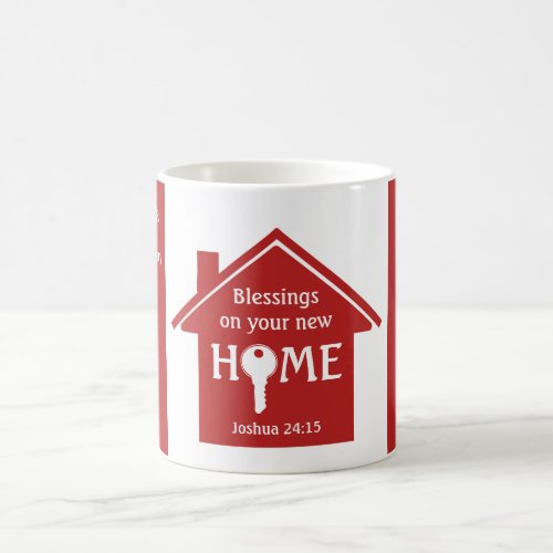 Personalized New Home Coffee Mug