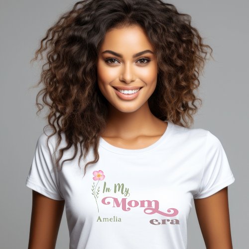 Personalized New Mom T_Shirt