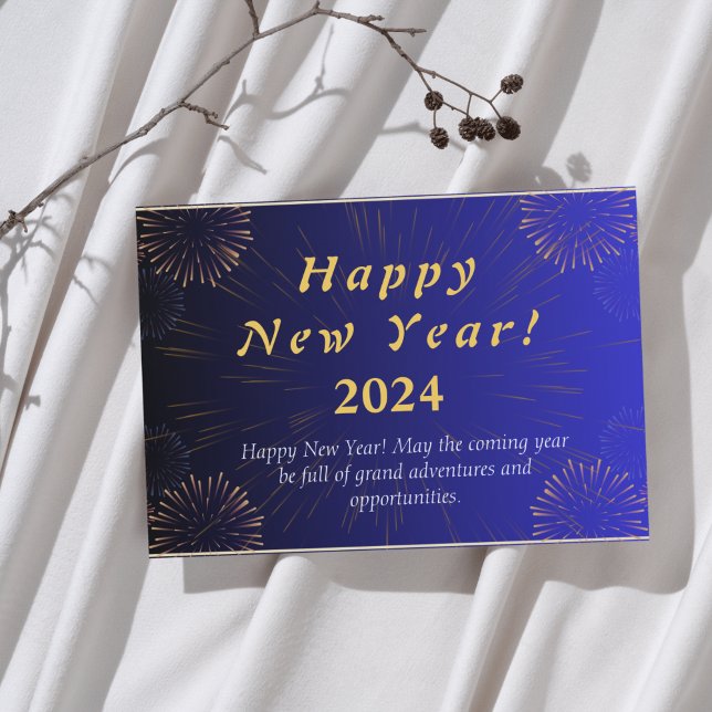 Personalized New Year's Greeting Card (Creator Uploaded)