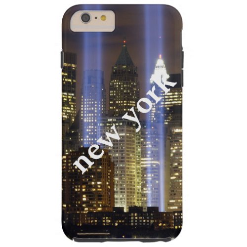 Personalized New York City Tough iPhone 6 Plus Case