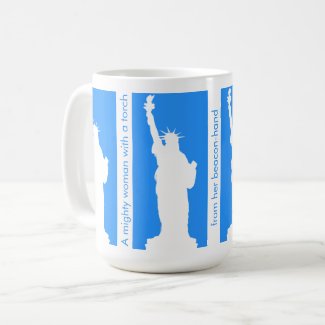 Personalized New York Statue of Liberty Silhouette