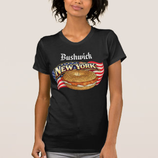 Personalized New York Women's Dark T-Shirt