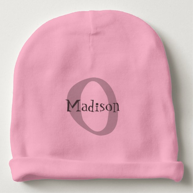 personalized newborn hat