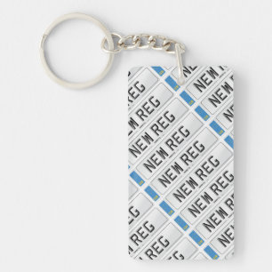 Personalized NewReg Keyring