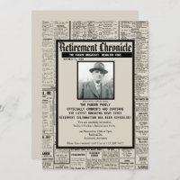 Personalized Newspaper | Retirement Party