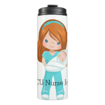 Personalized NICU Nurse Holding Baby Christmas
