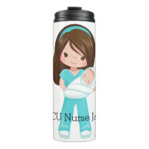 Personalized NICU Nurse Holding Baby Christmas