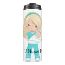Personalized NICU Nurse Holding Baby Christmas