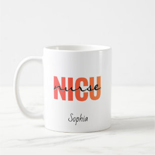 Personalized NICU Nurse Name Coffee Mug