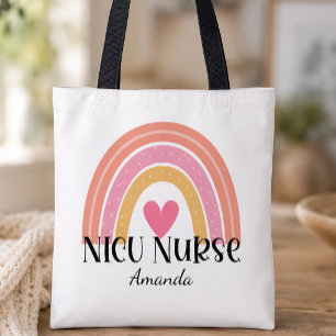 Personalized NICU Nurse Tote Bag